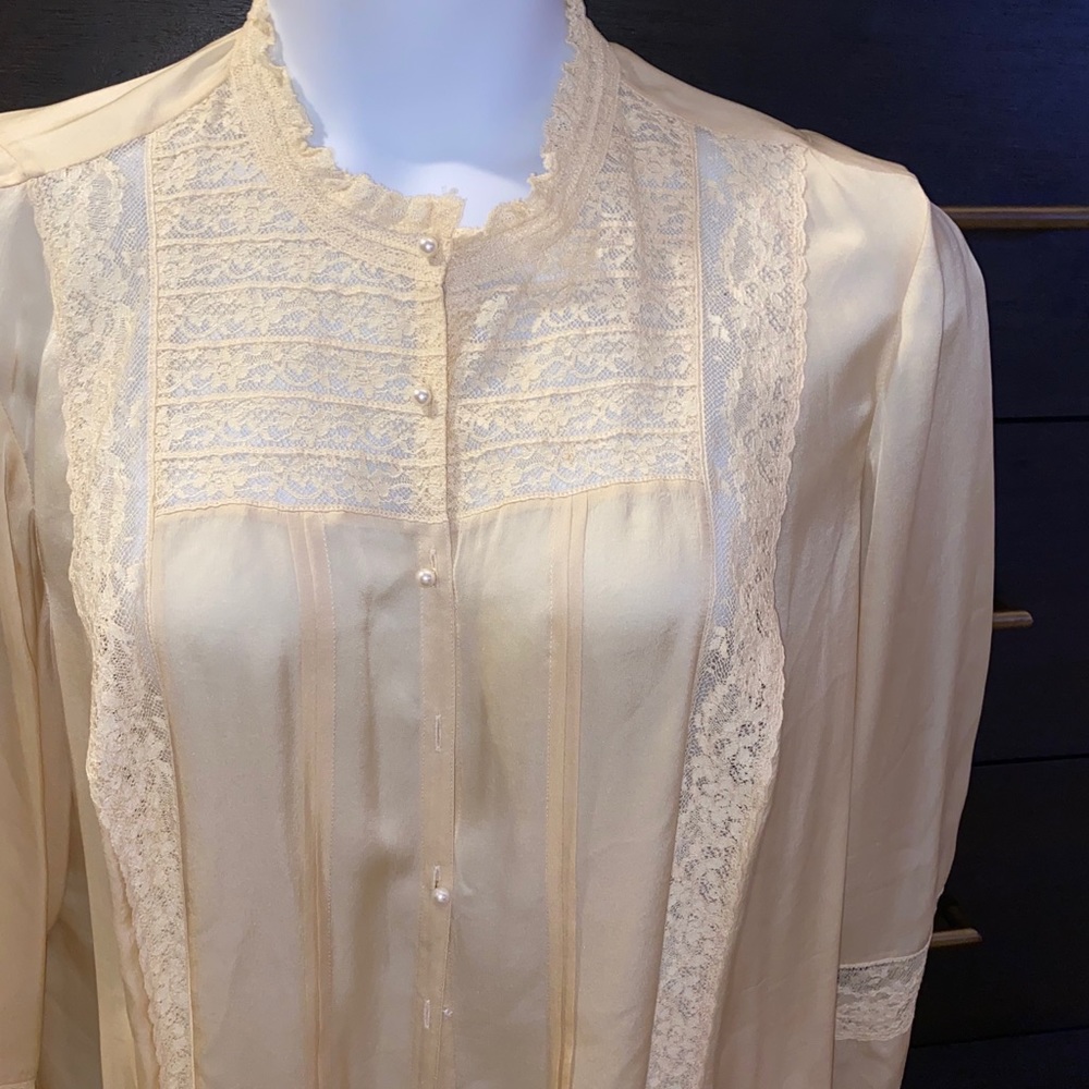 Ralph Lauren 100% Silk Blouse